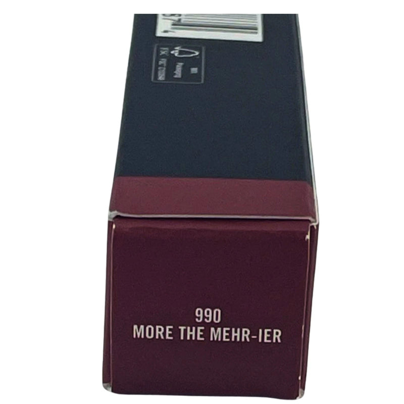 MAC Powder Kiss Liquid Lipcolour 990 More The Mehr-ier 0.17 oz 3 Pack New