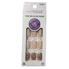 imPRESS No Glue Mani Press-On Nails in Nude & Glitter shades 30 count