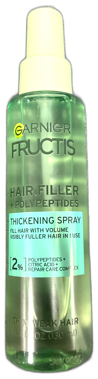 Garnier Fructis Hair Thickening Spray 4.4oz Volumizing Pack of 1 New