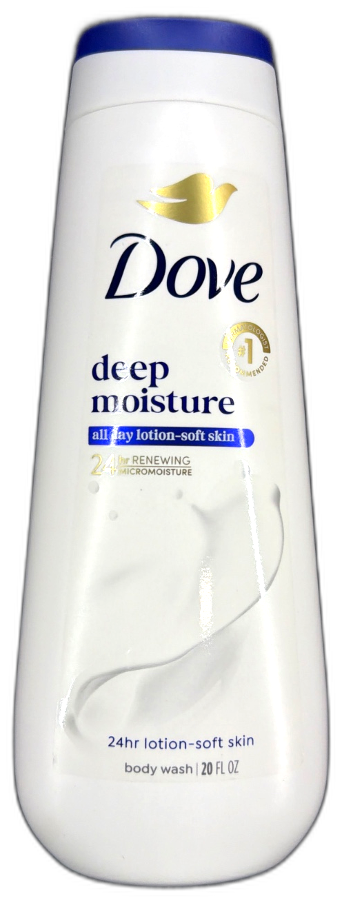 Dove Body Wash Deep Moisture 20fl oz Pack of 1 New
