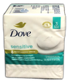 Dove Sensitive Skin Beauty Bar Unscented 3.17oz Pack of 1 New