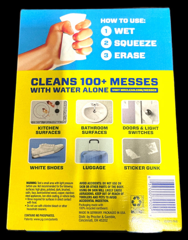 Mr. Clean Magic Eraser Stronger Durafoam 6 Pads Pack of 1 New