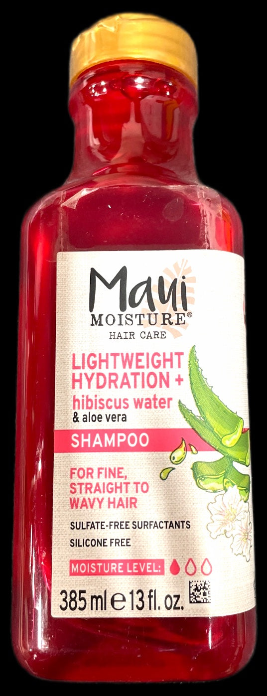 Maui Moisture Hibiscus Water Shampoo 13oz Pack of 1 New