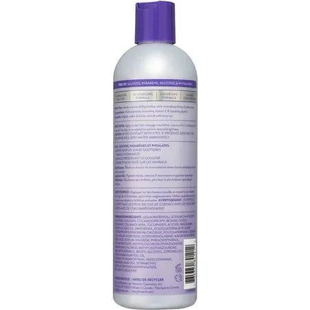 Jhirmack Brightening Purple Shampoo with Collagen, Tones Silver & Blonde Hair Shades, 12 fl oz