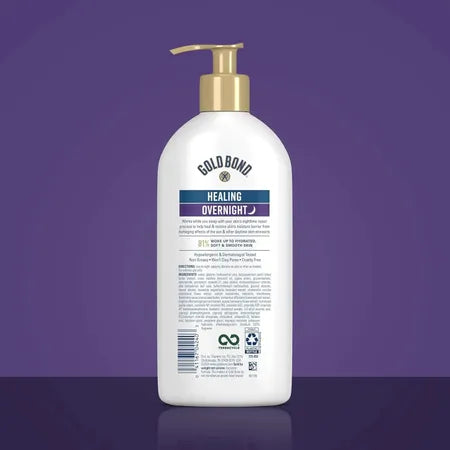 Gold Bond Healing Overnight Body & Face Lotion, 13 oz. 7