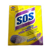 S.O.S Steel Wool Soap Pads Lavender 10ct Pack of 1 New
