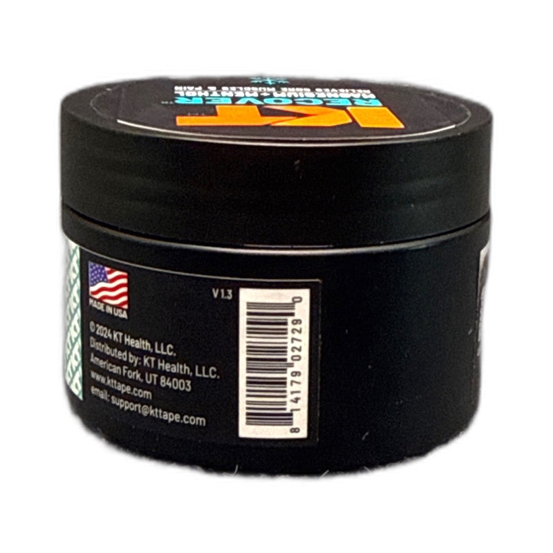 KT Recover Magnesium Cream Menthol Cooling 4oz Exp 01/27 Pack of 1 New