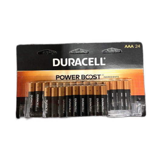 Duracell Coppertop AAA Alkaline Batteries 24ct Pack of 1 New