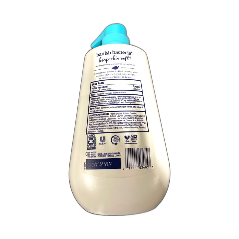 Antibacterial Body Wash Pump All Skin Types 30.6oz Exp 02/28 Pack of 1 New