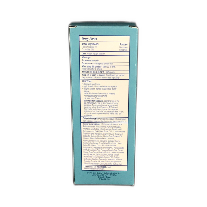 Blue Lizard Sheer Face Mineral Sunscreen SPF 50 1.7oz Exp 07/27 Pack of 1 New