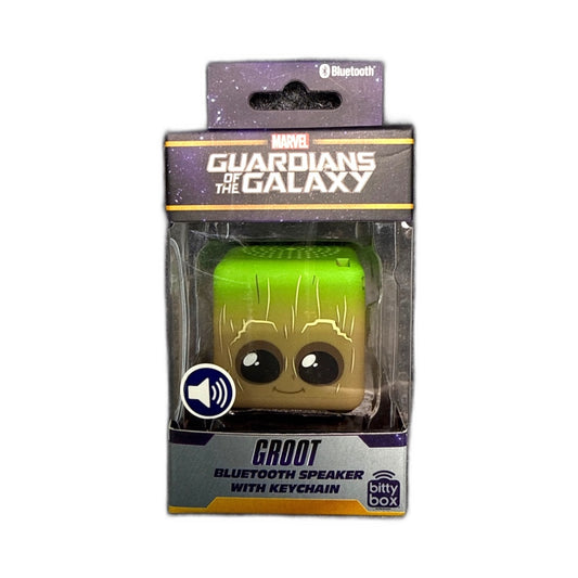 Groot Bittybox Bluetooth Speaker Keychain Portable Wireless Pack of 1 New