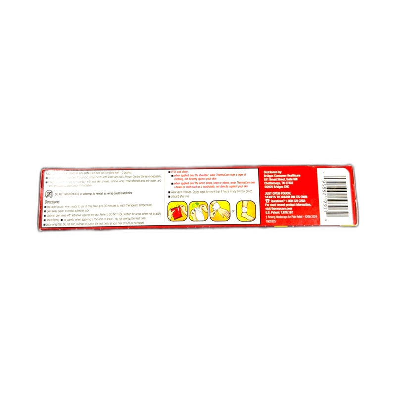 ThermaCare Arthritis Heat Wraps Joint Pain Relief 2ct Exp 10/27 Pack of 1 New