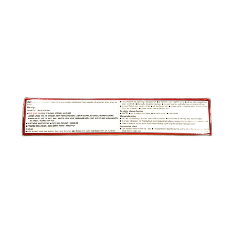 ThermaCare Arthritis Heat Wraps Joint Pain Relief 2ct Exp 10/27 Pack of 1 New