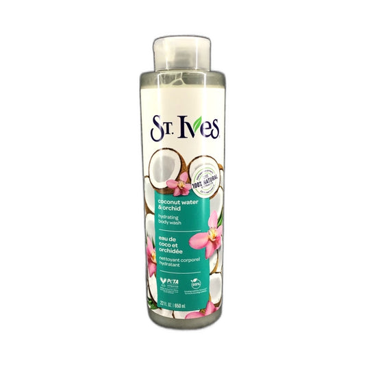 St Ives Hydrating Coconut Water Orchid Body Wash 22oz Pack Pack of 1 New