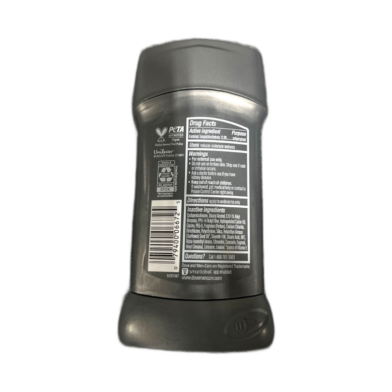 Dove Men+Care Extra Fresh Antiperspirant Deodorant 2.7oz Exp 02/28 Pack of 1 New