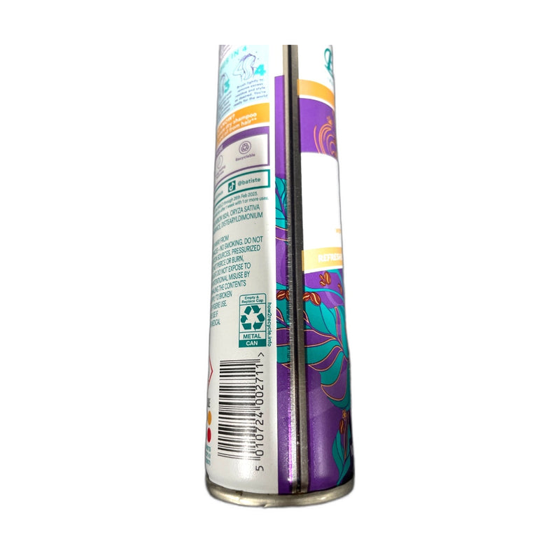 Batiste Dry Shampoo Velvet Mocha 3.8oz Pack of 1 New