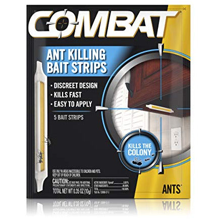 Combat Ant Killing Bait Strips, 5 Count