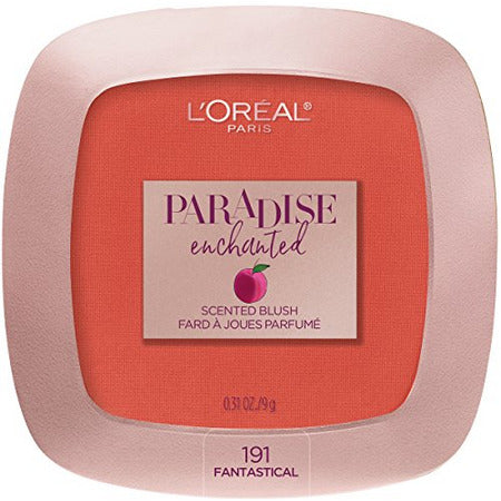 L'Oreal Paris Cosmetics Paradise Enchanted Fruit-Scented Blush Makeup, Fantastical, 0.31 Ounce