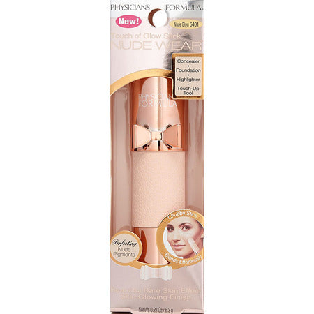 Physicians Formula Nude Wear Touch of Glow Concealer Stick, Nude Glow #6401